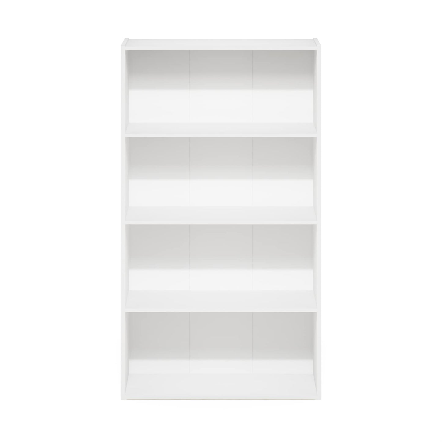 Pasir 4-Tier Bookcase/Bookshelf/Storage Shelves, White