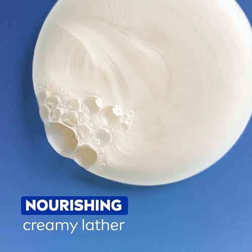 NIVEA Refreshing White Peach and Jasmine Body Wash with Nourishing Serum, Scented Body Wash for Women, Enriched with Provitamin B5 and Vitamin E, 20 Fl Oz Bottle