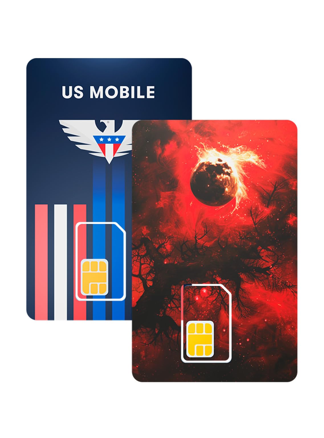 Prepaid SIM Card (US Mobile) - Custom Plans from $4/mo. Unlimited Plans from $17/mo.