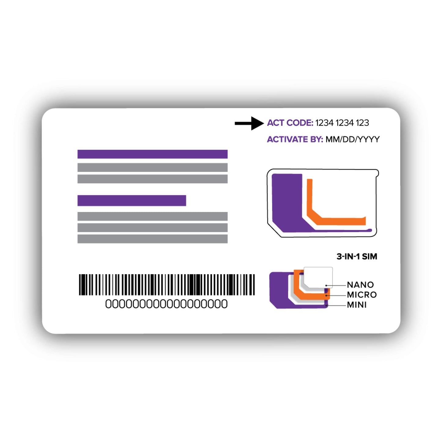 $19/mo. Ultra Mobile Prepaid Phone Plan with Unlimited Talk, Text and 3GB of 5G • 4G LTE Data (SIM Card Kit)