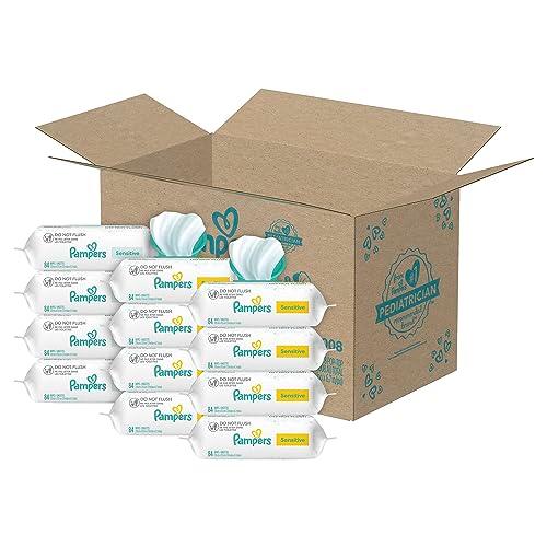 Pampers Baby Wipes Combo, 1008 count - Sensitive Water Based Hypoallergenic and Unscented Baby Wipes (Packaging May Vary) - Better Savings Group