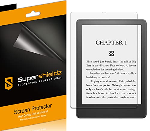 (3 Pack) Supershieldz Anti-Glare (Matte) Screen Protector Designed for All-new Kindle Paperwhite 6.8-Inch (11th Generation, 2021) / Kindle Paperwhite Signature Edition / Kindle Paperwhite Kids 6.8-Inch (11th Gen)