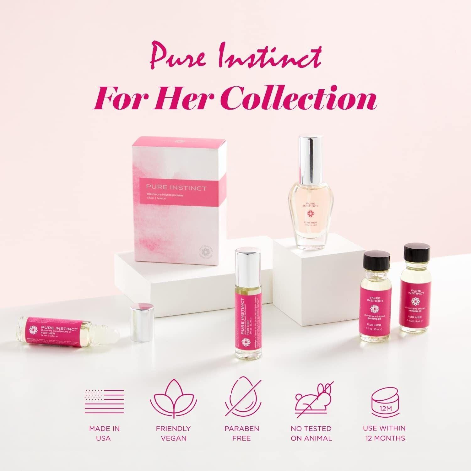 Pure Instinct | For Her Roll-On - The Original Pheromone Infused Cologne for Her - Better Savings Group