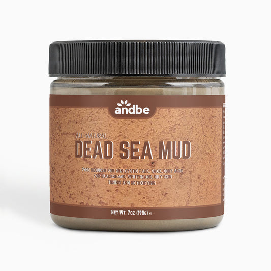 Dead Sea Mud by AndBe - Pure Mineral Rich Skincare Body Cream
