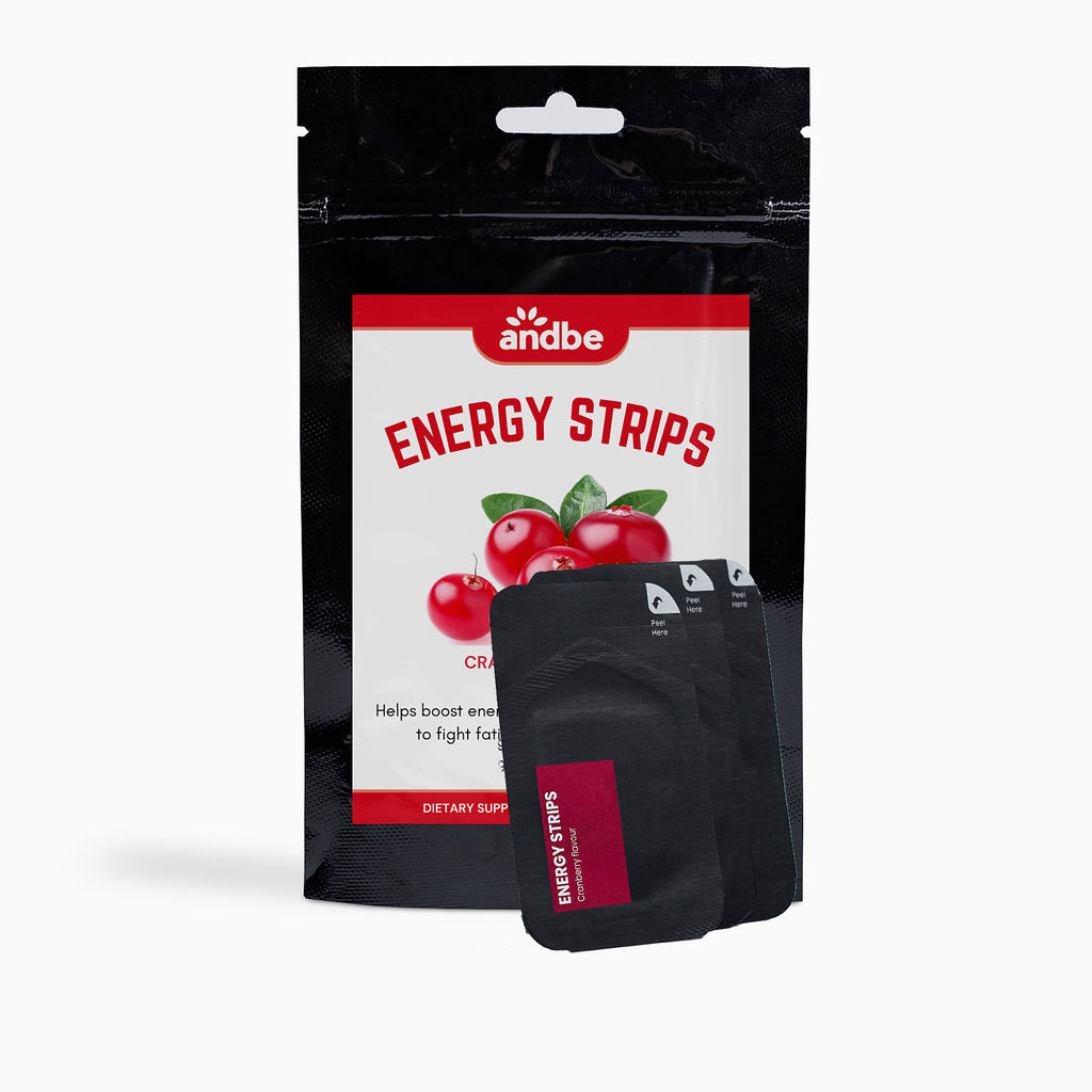 AndBe Energy Strips - Pre Work Out or During Work Out Energy Burst