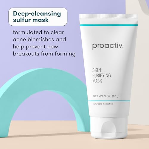 Proactiv Skin Purifying Acne Face Mask and Acne Spot Treatment - Detoxifying Facial Mask with 6% Sulfur 3 Oz 90 Day Supply