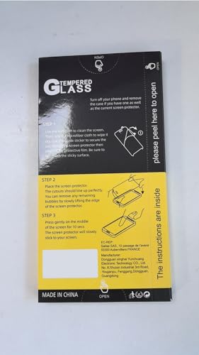 NEW'C 3 Pack Designed for iPhone 14, iPhone 13, iPhone 13 Pro (6.1 inches) Screen Protector Tempered Glass,Case Friendly Scratch-proof, Bubble Free, Ultra Resistant