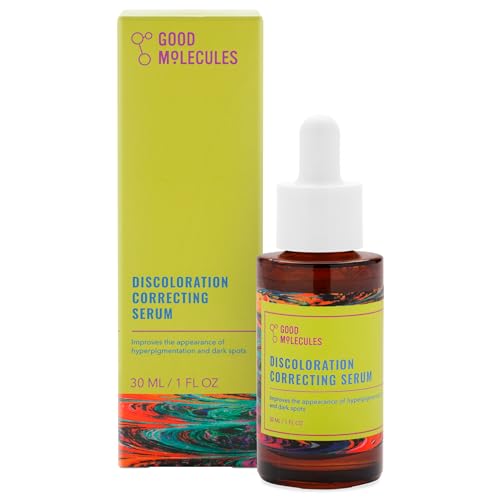 Good Molecules Discoloration Correcting Serum - Tranexamic Acid Ester Salt and Niacinamide for Dark Spots, Sun Damage, and Age Spots - Skincare Face