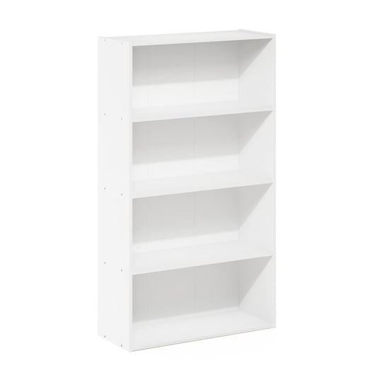 Pasir 4-Tier Bookcase/Bookshelf/Storage Shelves, White