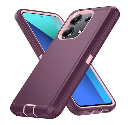 GEAR 4 EVER TitanGuard Max Armor Case for iPhone 16 Pro Max with Screen Protector - Shockproof, Dustproof, Anti-Scratch Rugged Protective Cover (Purple)