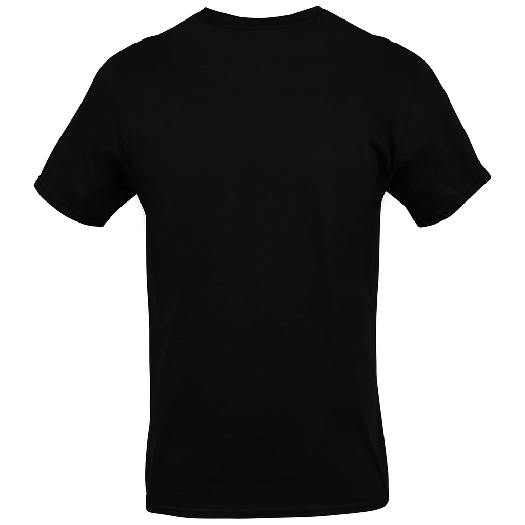 Men's Crew T-Shirts, Multipack, Style G1100, Black (6-Pack), Large