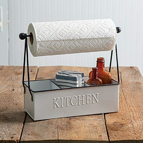 Kitchen Multi-Use Metal Caddy, 12-inch Width