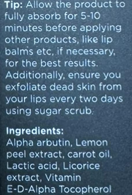 Lipfidence Lip Lightening Cream for Dark Lips|Lip Lightener for Smokers and Non-Smokers | Help fade lip discoloration with Alpha Arbutin & Licorice Extract | Scented+Soothing Mint 10ml/0.33fl.oz