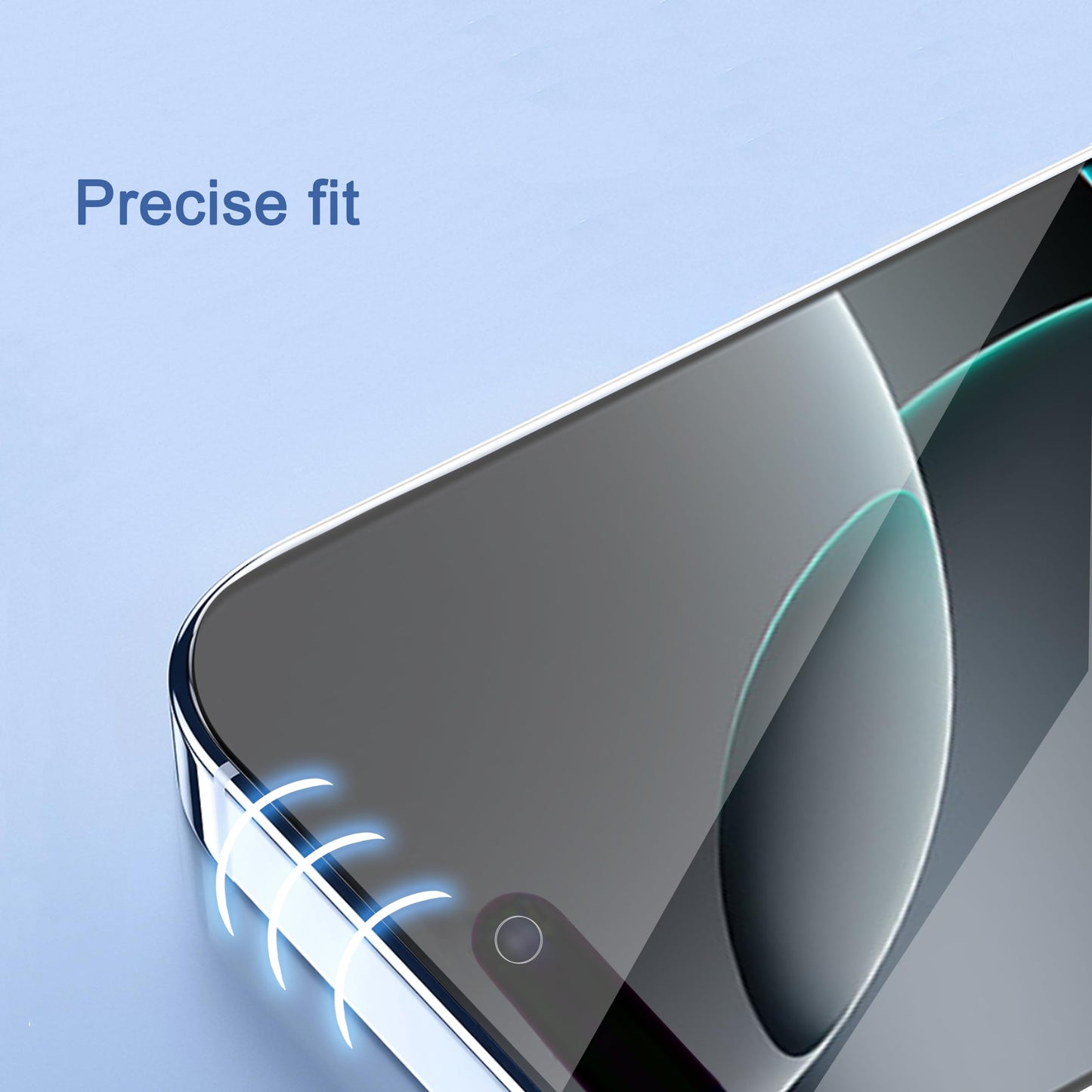 3 Pack Screen Protector for iPhone 16 Pro [6.3 inch] + 3 Pack Camera Lens Protector with Installation Frame,Case Friendly Tempered Glass Film,[9H Hardness] - HD [6 Pack]