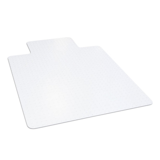 Office Chair Mat for Low Pile Carpet with Lip, 36" x 48", Clear