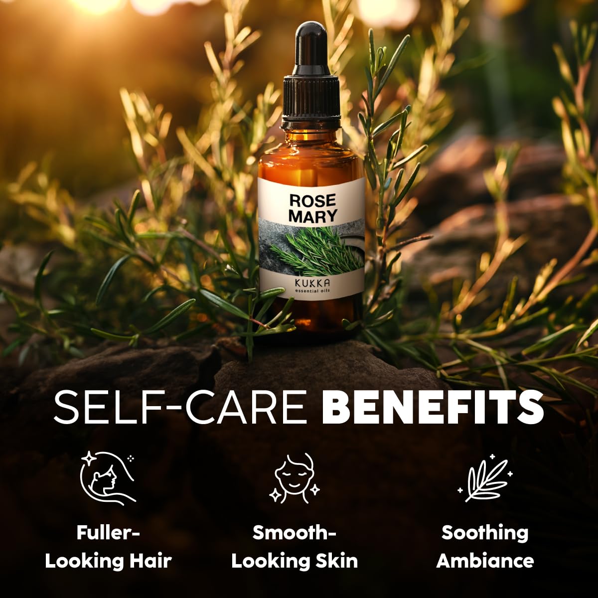 100% Pure & Natural Rosemary Oil for Hair, Skin, Aromatherapy & DIY Soap Making (4 Fl Oz / 118 ml)