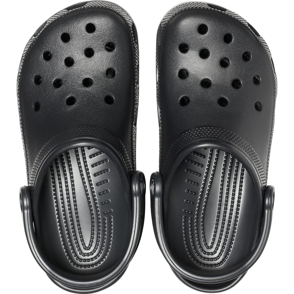 Crocs Unisex-Adult Classic Clogs (Best Sellers), Black, 9 Women/7 Men