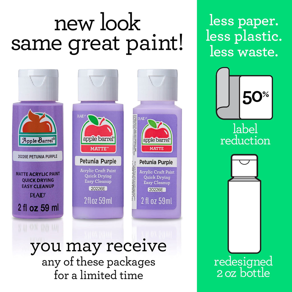 Apple Barrel Acrylic Paint in Assorted Colors (2 Ounce), 20521E Nutmeg Brown