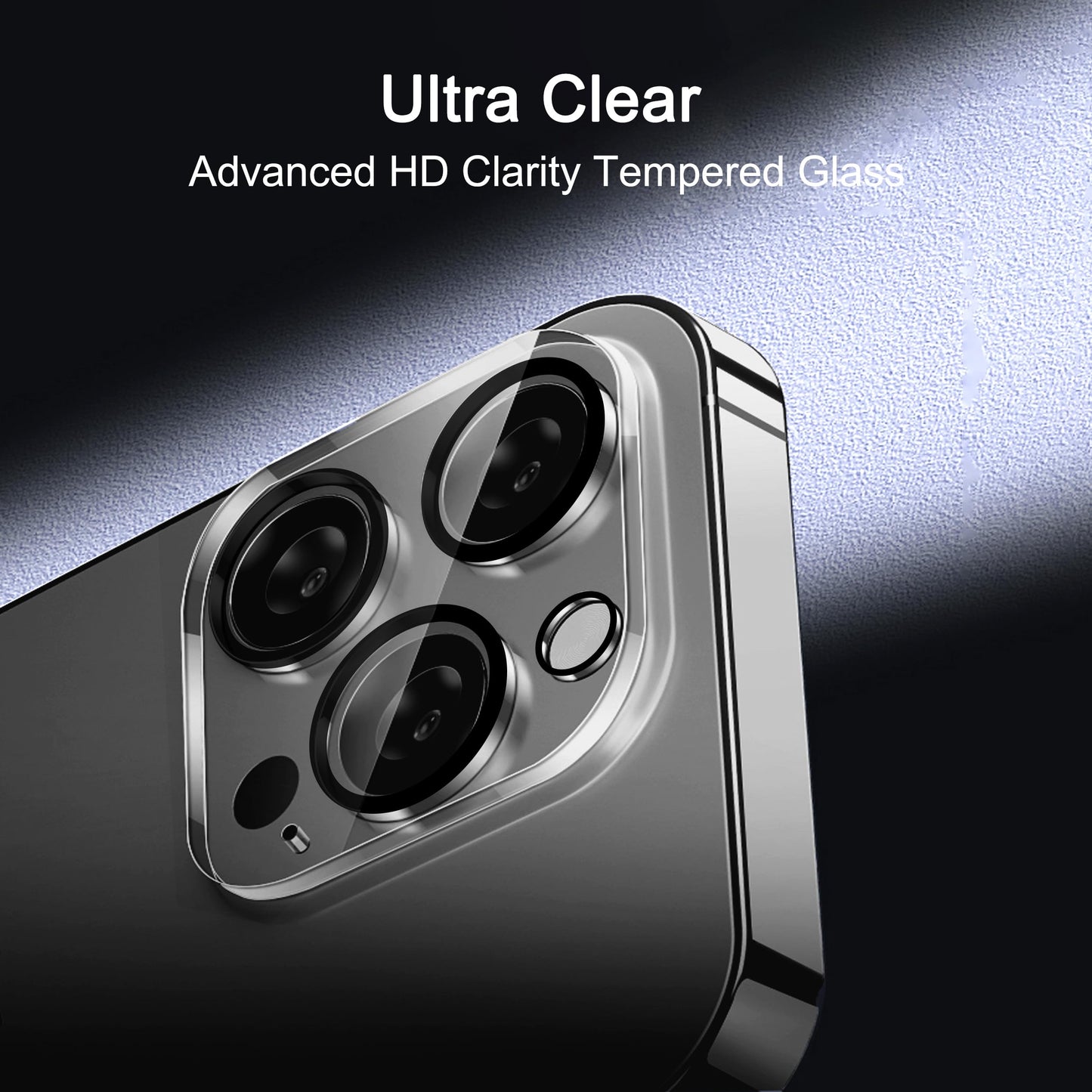 3 Pack Privacy Screen Protector for iPhone 16 Pro Max [6.9 inch]+ 3 Pack Camera Lens Protector,Dynamic Island Compatible,Anti Spy Tempered Glass[9H Hardness]-HD [6 Pack]