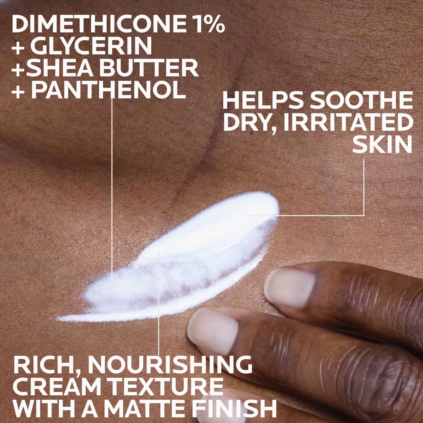 La Roche-Posay Cicaplast Balm B5, Madecassoside + Shea Butter + Vitamin B5 Panthenol, Healing Ointment & Therapeutic Multi Purpose Calming Cream for Dry & Irritated Skin, Paraben Free