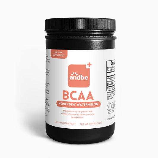 AndBe BCAA Post Workout Powder - Build & Recover Muscle - Honeydew/Watermelon