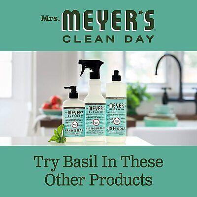 Mrs. Meyer's Basil Scented Soy Tin Candle 12 Hour Burn Time Soy Wax - 2.9 oz - Better Savings Group