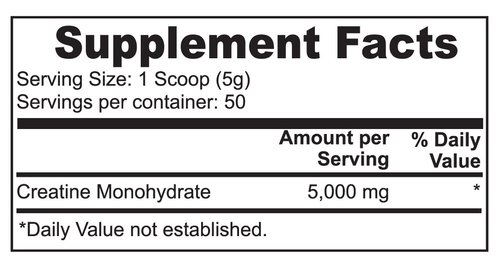 AndBe Creatine Monohydrate