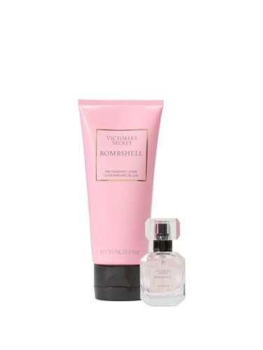 Victoria's Secret Bombshell Mini Fragrance Duo Gift Set: Mini Eau de Parfum & Travel Lotion