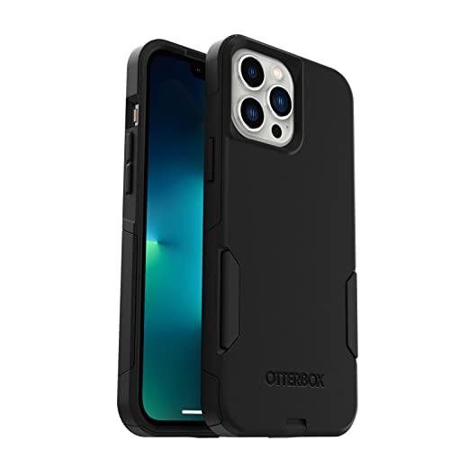 OtterBox iPhone 13 Pro Max & iPhone 12 Pro Max Commuter Series Case - BLACK, slim & tough, pocket-friendly, with port protection - GEAR4EVER