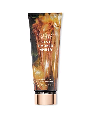 Victoria's Secret Star Smoked Amber Fragrance Body Lotion For Women 8 Fl Oz (Star Smoked Amber), Pack of 1