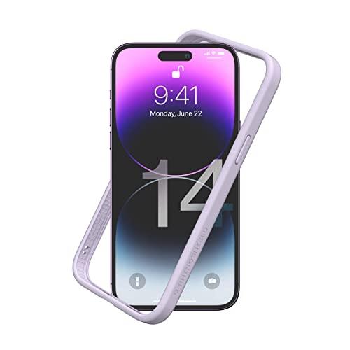 RhinoShield Bumper Case Compatible with [iPhone 14 Pro Max] | CrashGuard NX - Shock Absorbent Slim Design Protective Cover 3.5M / 11ft Drop Protection - Violet - GEAR4EVER