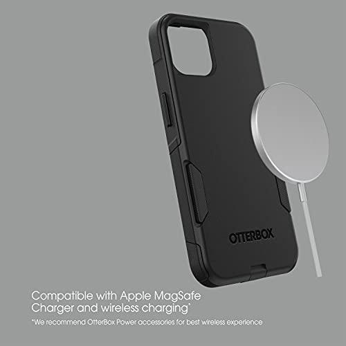 OtterBox Commuter Series iPhone 13 Case - Black, Dual Layer, Antimicrobial, Wireless Charging Compatible - GEAR4EVER