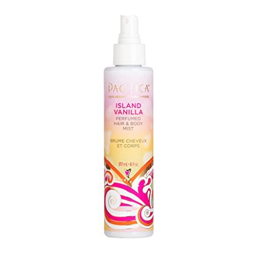 Pacifica Beauty, Island Vanilla Hair Perfume & Body Mist, Best Warm Vanilla Scent, Natural + Essential Oils, Alcohol Free, 100% Vegan and Cruelty Free, Clean Fragrance - Better Savings Group