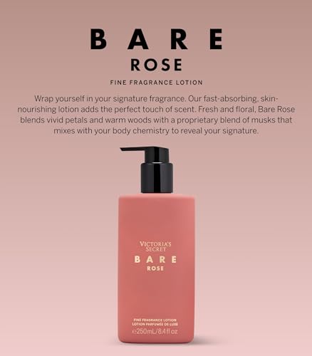 Victoria's Secret Bare Rose Fine Fragrance Lotion