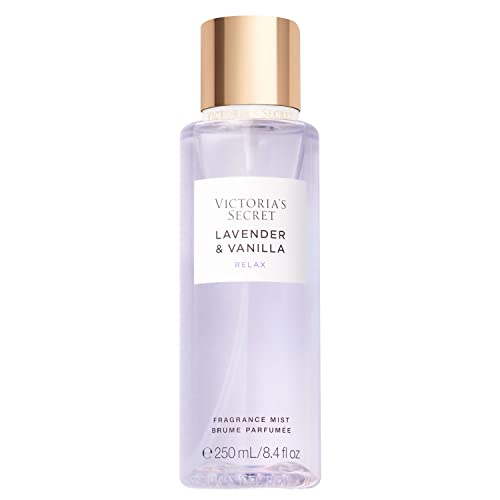 Victoria's Secret Body Mist, Perfume with Notes of Lavender and Vanilla, Body Spray, Blissful Comfort Women’s Fragrance - 250 ml / 8.4 oz