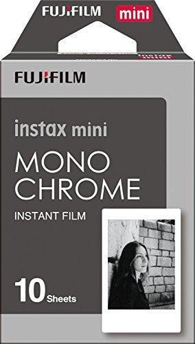 Fujifilm Instax Mini Instant Film Monochrome 4-Pack Bundle Set, Mono Chrome (10 x 4 = 40) # 337556 for Mini 90 8 70 7s 50s 25 300 Camera SP-1 Printer - GEAR4EVER