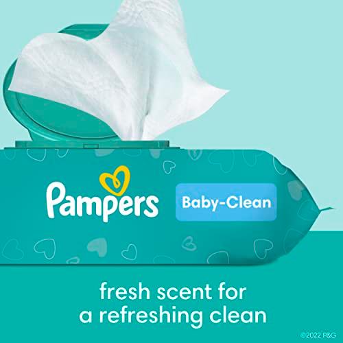 Pampers Baby Wipes Baby Fresh Scented 1X Pop-Top Packs 72 Count - Better Savings Group