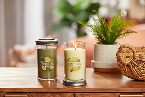 Yankee Candle Sage & Citrus Signature Medium Pillar Candle, 14.25oz