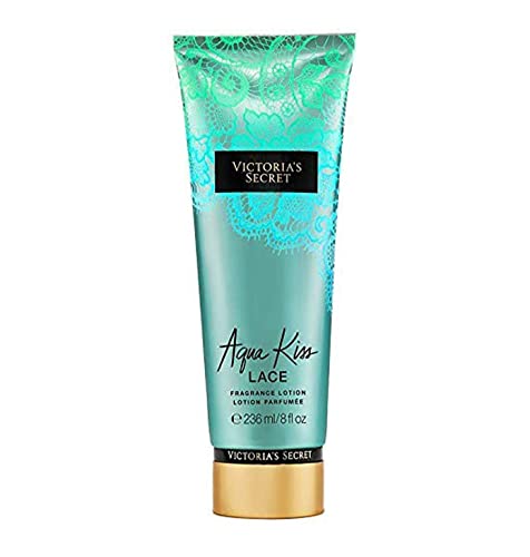 Victoria's Secret Aqua Kiss Lace Fragrance Body Lotion For Women 8 Fl Oz (Aqua Kiss Lace)