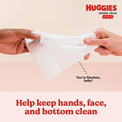 Huggies Simply Clean Fragrance-Free Baby Wipes, 64 Count (Pack of 11) (704 Wipes Total) - Better Savings Group