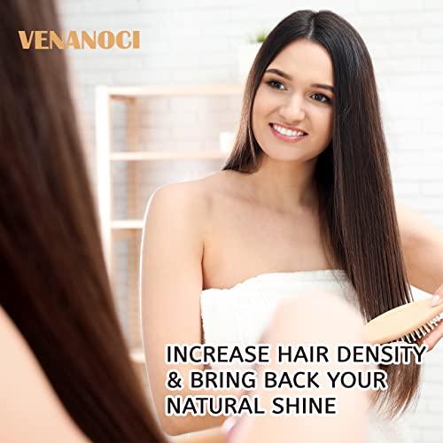 Venanoci Hair Growth Serum, Rice Water for Hair Growth for Women & Men, Hair Loss Treatment, Rice Water Spray for Damaged Dry Hair Treatment, Hair Regrowth Treatment for Thicker Longer Fuller Hair with Castor oil Ginger - Better Savings Group