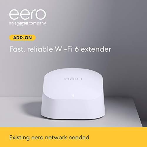 Amazon eero 6 dual-band mesh Wi-Fi 6 extender - expands existing eero network - GEAR4EVER