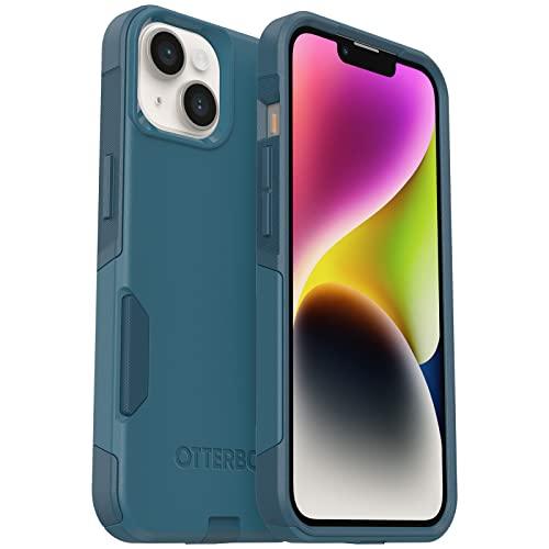 OtterBox IPhone 14 & IPhone 13 Commuter Series Case - DONT BE BLUE (Blue), Slim & Tough, Pocket-Friendly, with Port Protection - GEAR4EVER