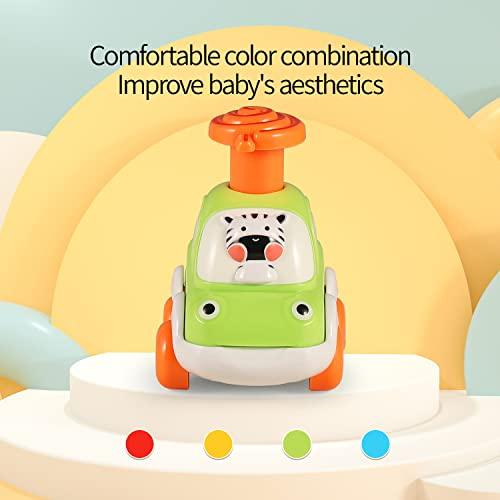 ALASOU Animal Car Baby Toys for 1 2 3 Year Old Boy|First Birthday Gifts for Toddler Toys Age 1-2|1 2 Year Old Boy Birthday Gift for Infant Toddlers - Better Savings Group