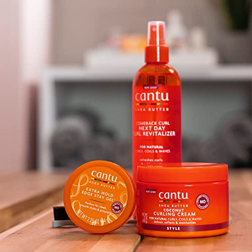 Cantu Coconut Curling Cream with Shea Butter for Natural Hair, 12 oz (Packaging May Vary)