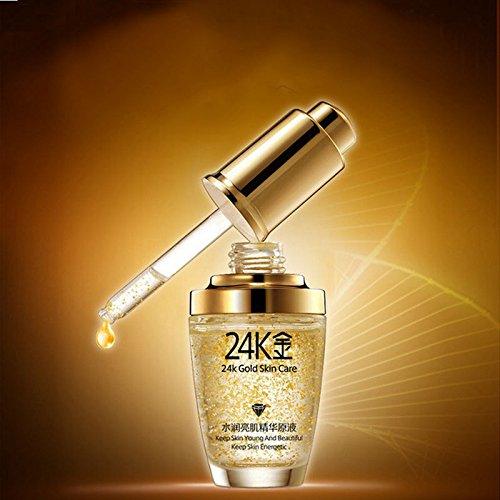 BIOAQUA 24K Gold Moisturizing Face Serum: Anti-Wrinkle Refreshing Skincare Facial Serum Essence Beauty Skin Care Product - Better Savings Group