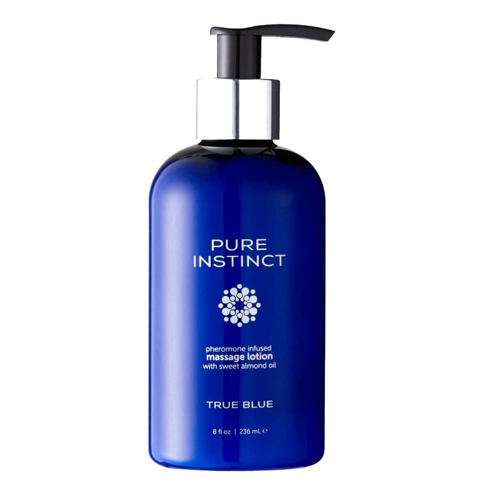 Pure Instinct | Pheromone Massage Lotion True Blue 8oz - Better Savings Group