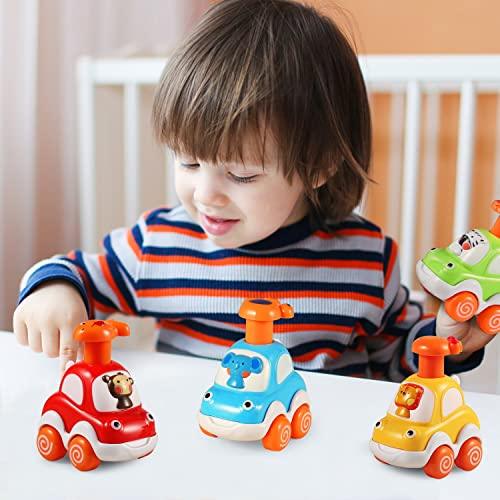 ALASOU Animal Car Baby Toys for 1 2 3 Year Old Boy|First Birthday Gifts for Toddler Toys Age 1-2|1 2 Year Old Boy Birthday Gift for Infant Toddlers - Better Savings Group