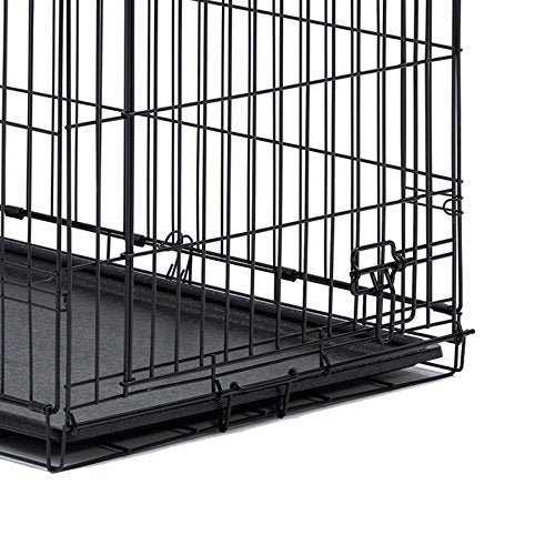 MidWest Homes for Pets Replacement Pan for 42' Long MidWest Dog Crate,Black