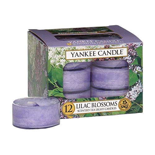 Lilac Blossom Set of 12 Tealights by Yankee Candle